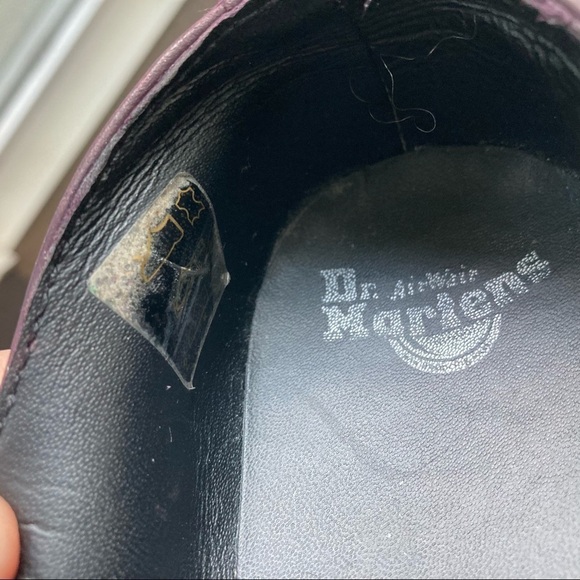 DR MARTENS Sz 6  Oxford Shoes Cordova Purple - Picture 9 of 12